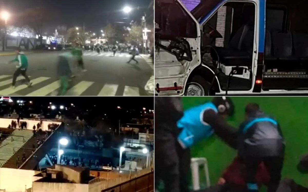 Jornada negra: también hubo mucha violencia, heridos y detenidos en Nueva Chicago