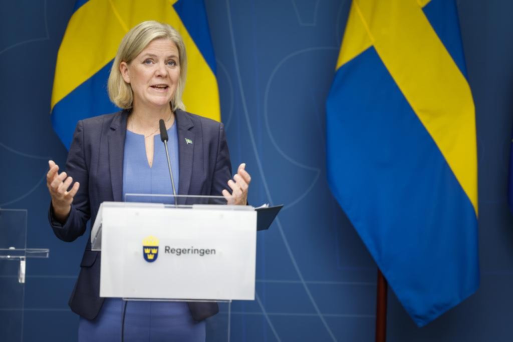 Tras el triunfo de la derecha, renunció la premier sueca