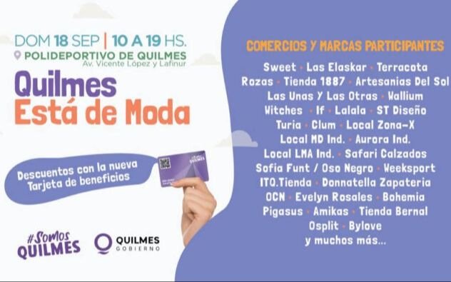 "Quilmes está de moda" en el Polideportivo Municipal