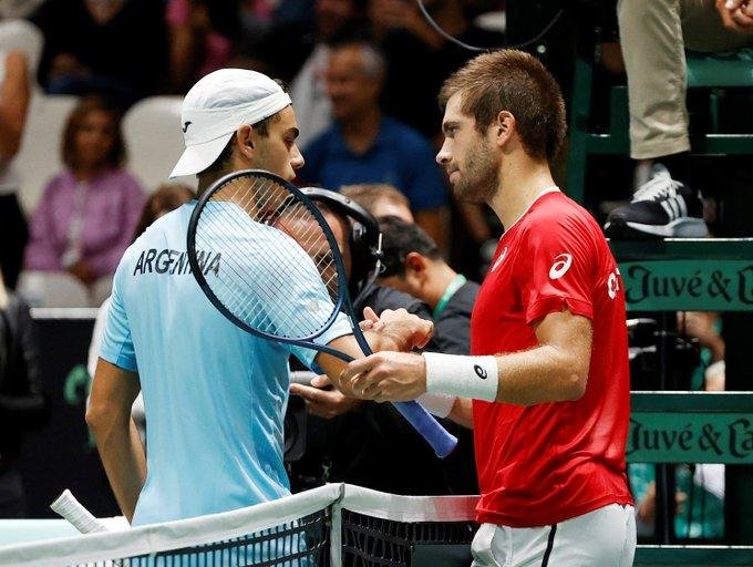Argentina cayó con Croacia y le dijo adiós a la Copa Davis