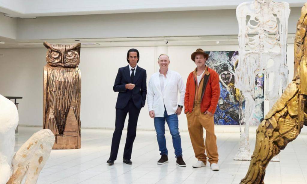 Brad Pitt escultor: reveló por primera vez sus obras de arte