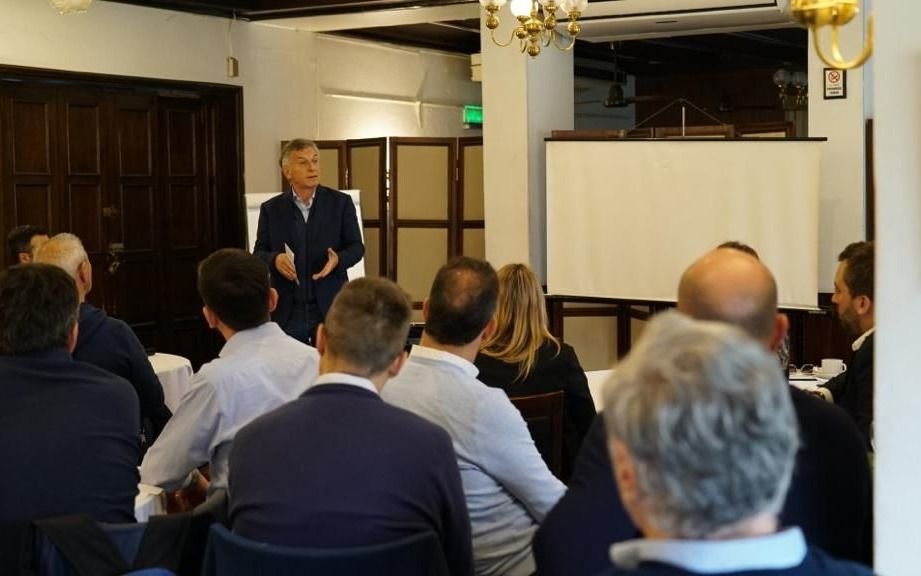 Macri encabezó otra "capacitación" de dirigentes en el Conurbano