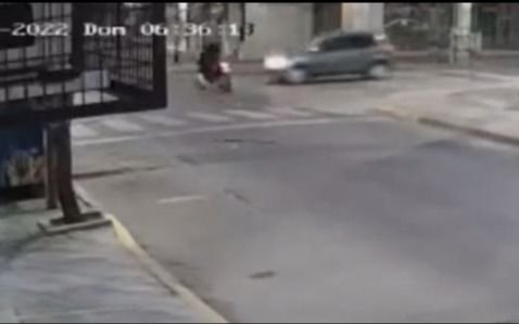 Conductor atropelló motociclista y huyó