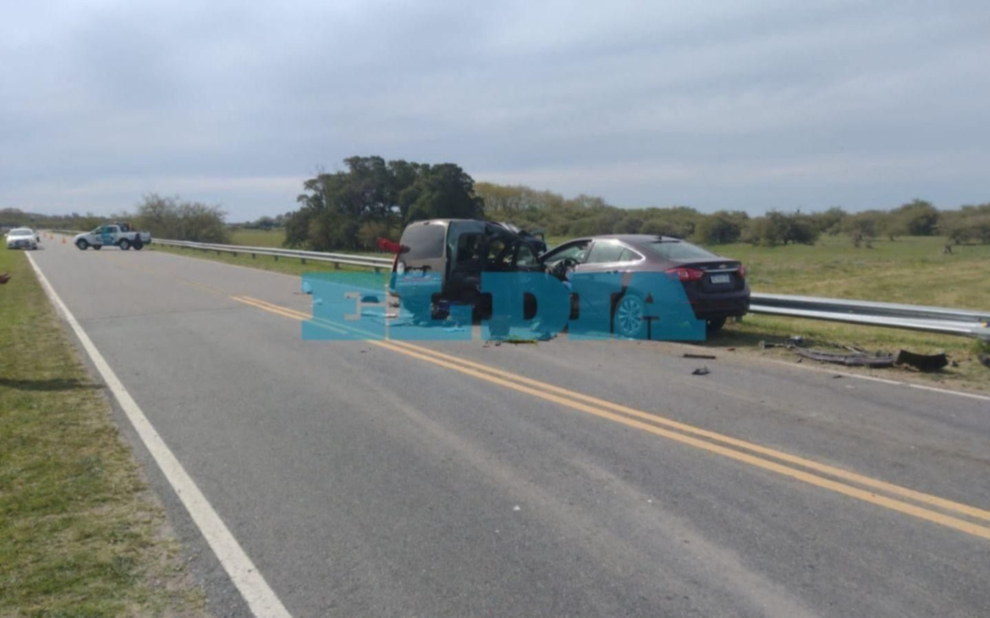 Ruta 11: murió un hombre de Berisso en el mismo choque que perdió la vida un platense