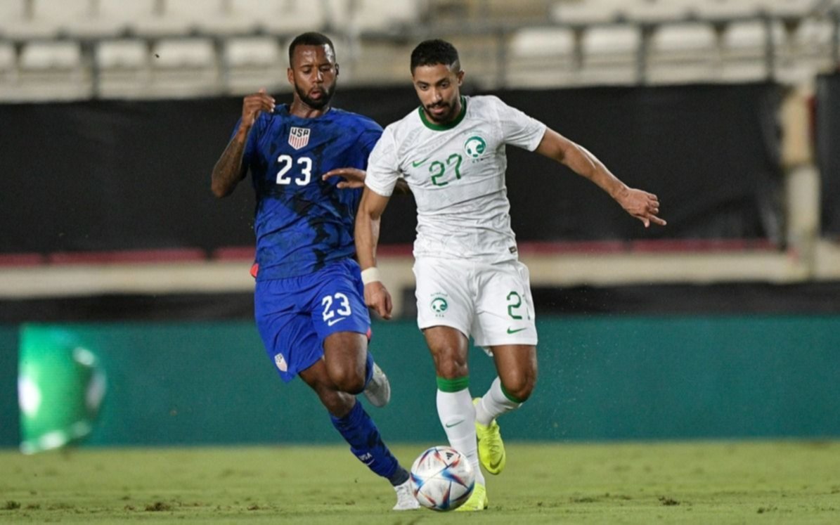 Arabia Saudita, rival de Argentina en la Copa del Mundo, empató con Estados Unidos