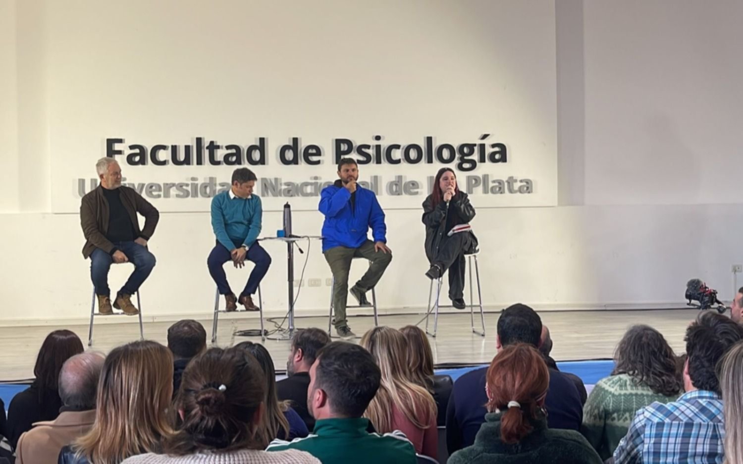Elecciones 2023 Provincia de Buenos Aires.- Kicillof, Alak y Grabois compartieron un acto en La Plata