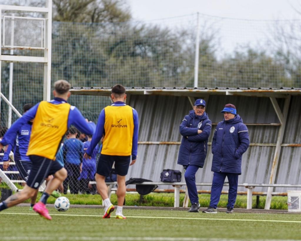El plantel trabajó a las órdenes de Gabriel Perrone