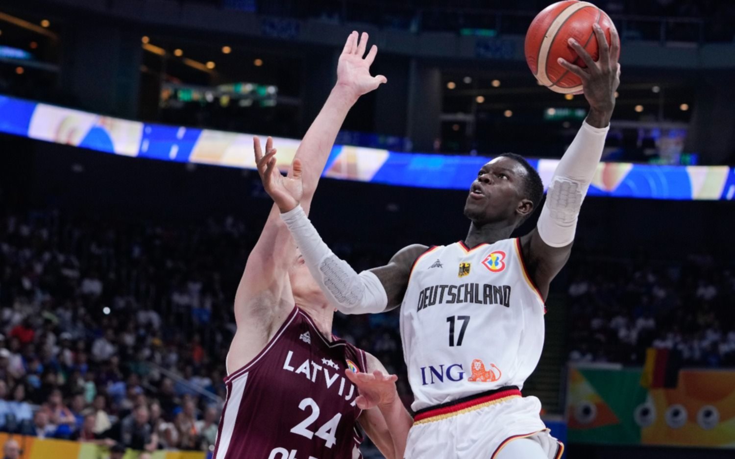 Mundial de básquet: la Alemania de Dennis Shroder acabó con el sueño de Letonia y juega en semis con Estados Unidos