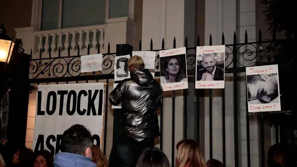 Marcha contra el cirujano Lotocki para pedir justicia por Silvina Luna