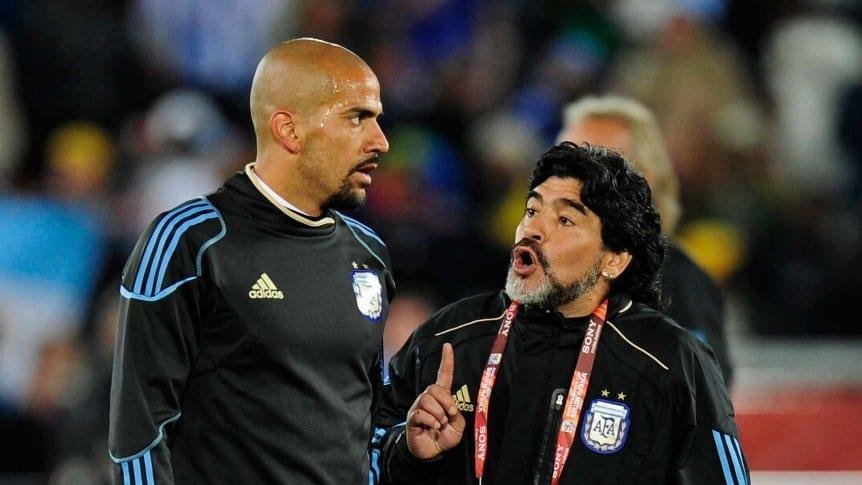 Un asistente de Diego Maradona, muy duro contra la Brujita Verón: le dijo “soberbio, maleducado y traidor”
