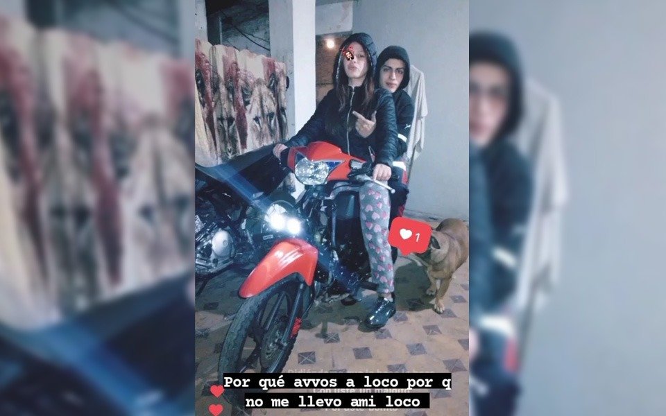 Mensajes desgarradores de la novia del joven que motociclista fallecido: "Por qué a vos y no a mi"