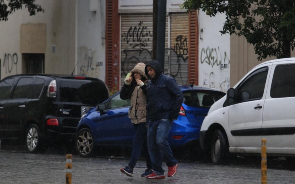 La Plata en imágenes: pasados por agua