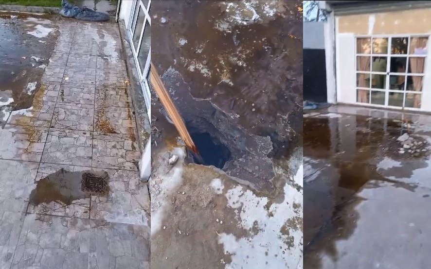 Una pérdida de agua cumple tres meses en La Plata