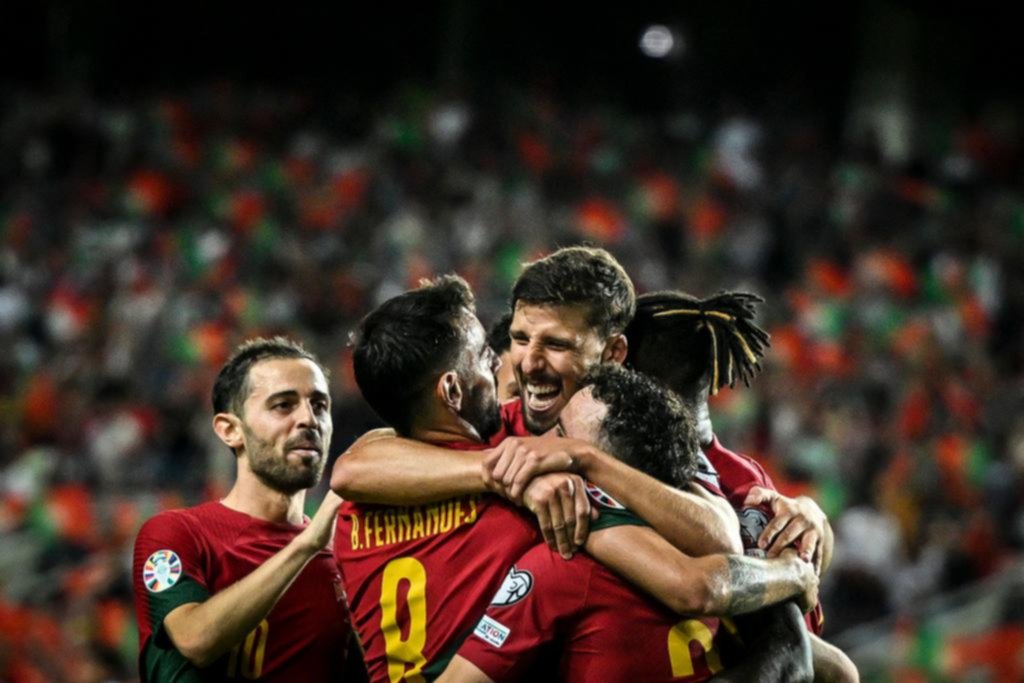 El 9 a 0 de Portugal a Luxemburgo fue lo mejor en Europa