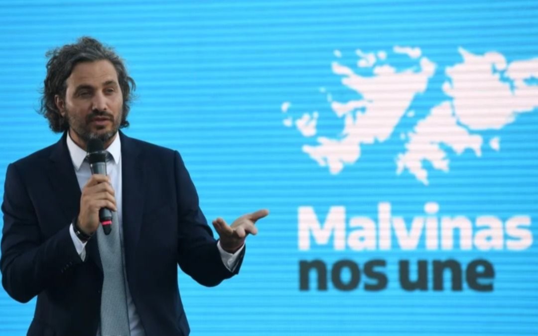 Cafiero repudió "cualquier alternativa que no sea reclamar la soberanía de Malvinas"