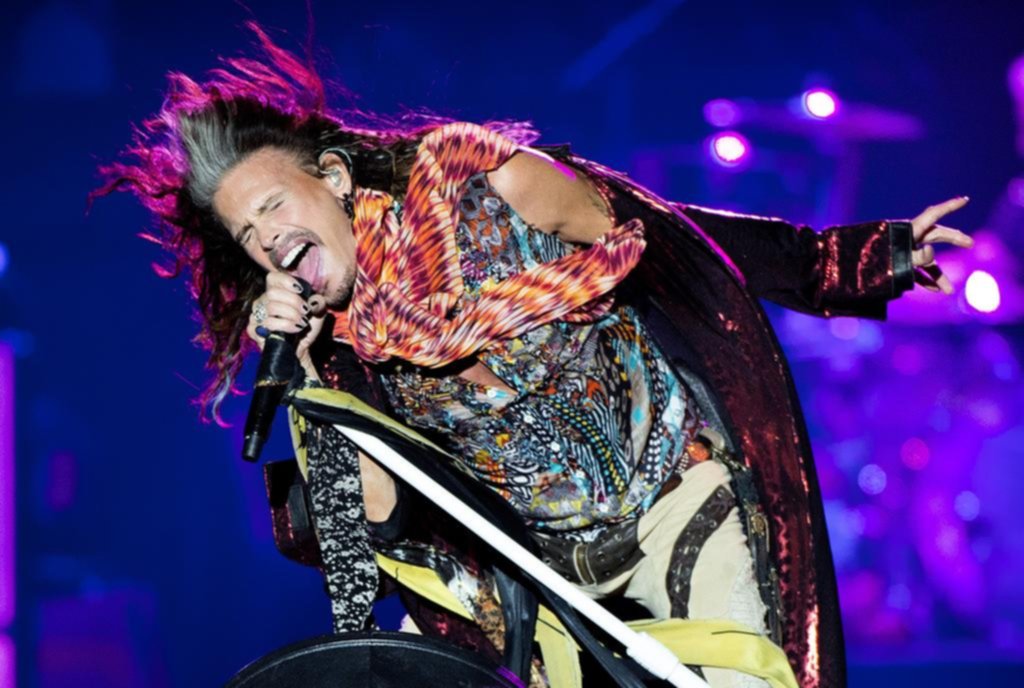 Aerosmith frena su despedida: Steven Tyler se quedó sin voz