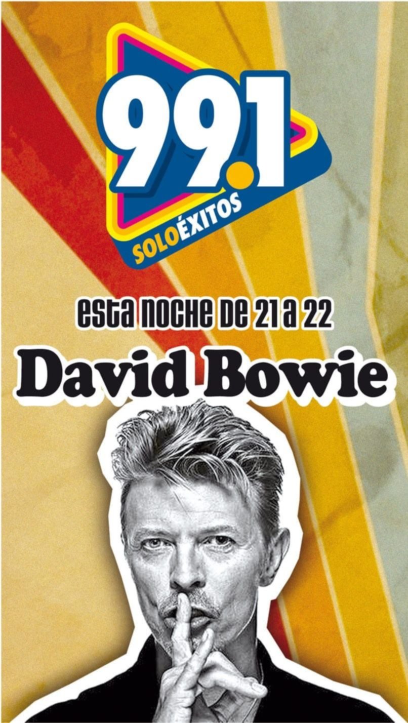 David Bowie será protagonista esta noche del especial de Éxito FM 99.1