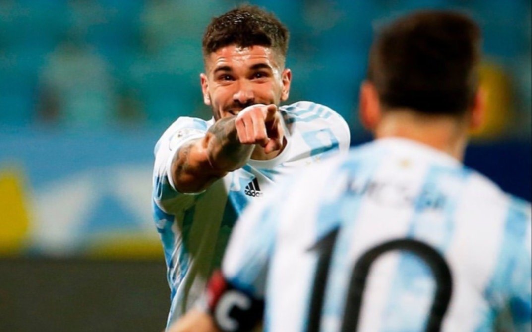 Rodrigo De Paul: las emotivas palabras a Messi y la preocupación del Atlético de Madrid