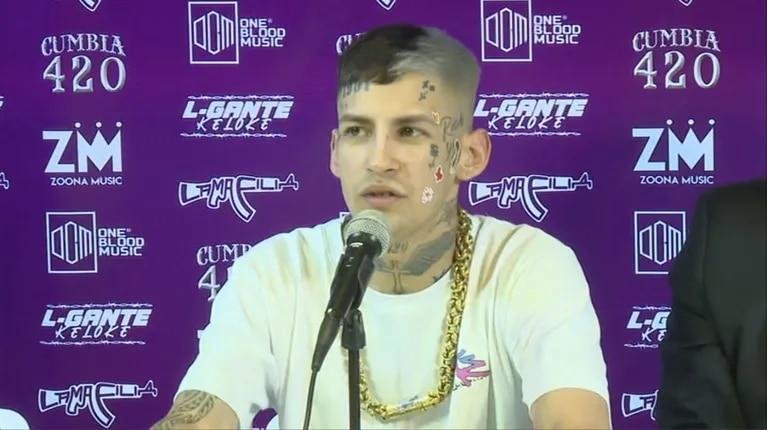 En libertad: L-Gante dijo que no fue un preso VIP y que, "quiero fortalecerme mentalmente”