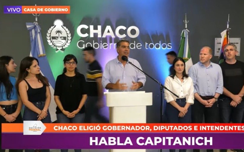 Capitanich reconoció la victoria de Zdero: "Me comuniqué con el gobernador electo de Chaco"