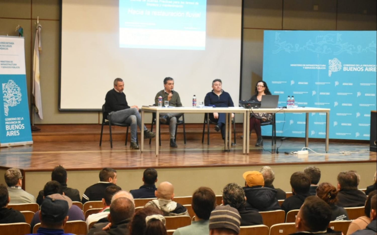 La Provincia presentó el "Manual de Buenas Prácticas" para limpiar y mantener los cursos de agua