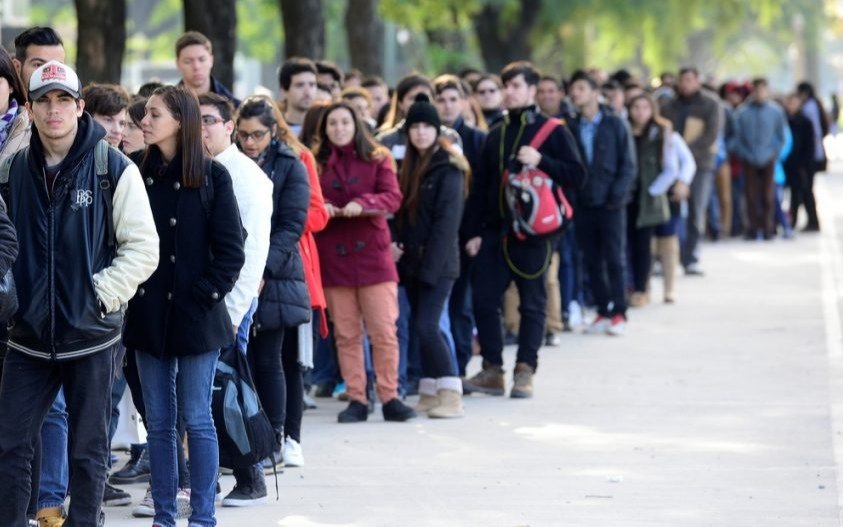 El desempleo en Argentina del segundo semestre fue del 6,2%
