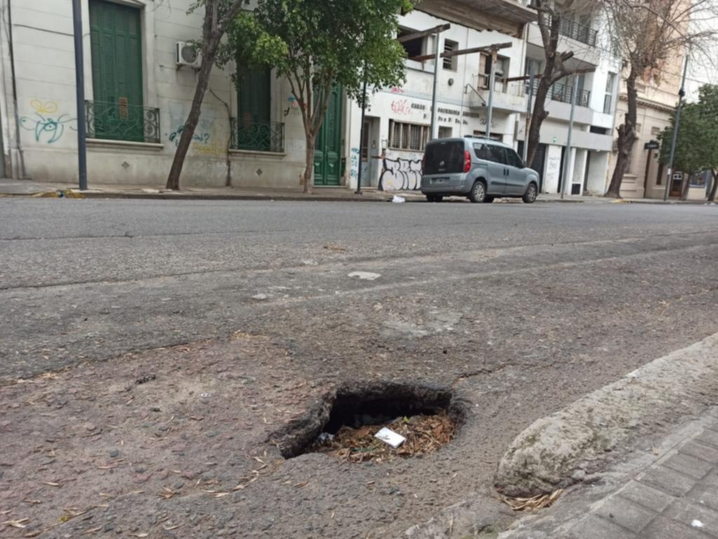 Peligro en pleno centro