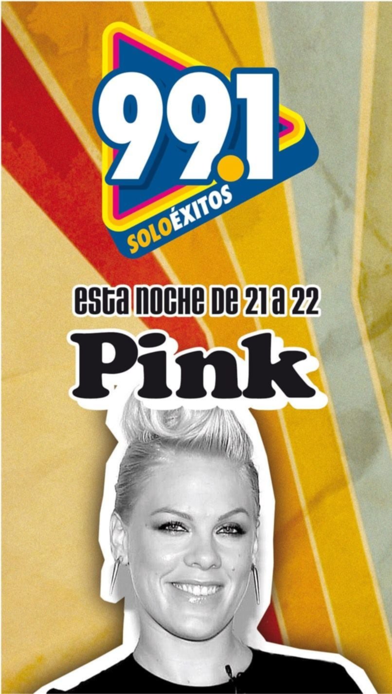 Pink será protagonista esta noche del especial de Éxito FM 99.1