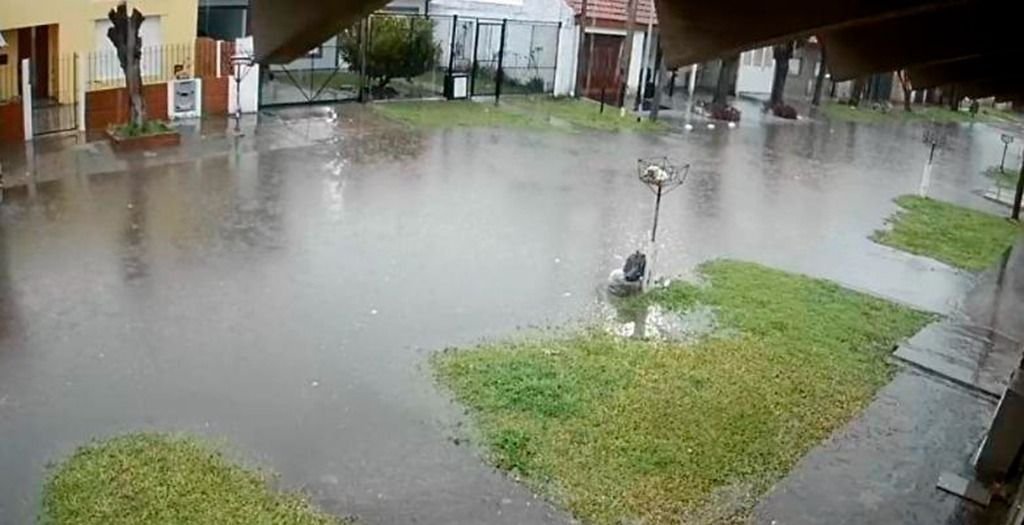 “Santa Rosa” dejó 100 milímetros y complicaciones en los barrios