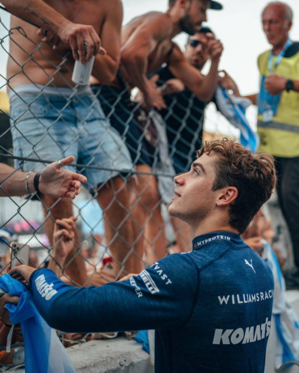 La “Francomanía” se multiplica y se hizo presente en Monza: la intimidad del gran debut de Colapinto en la F1