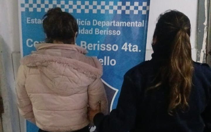 Una mujer y cinco menores de edad robaron y fueron aprehendidos en Berisso