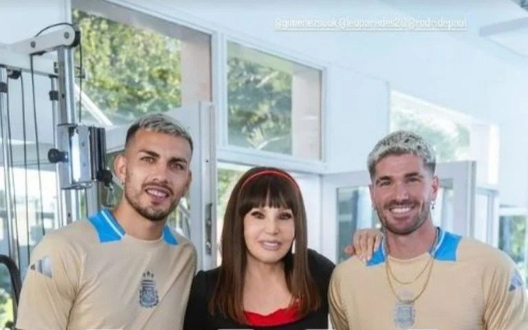 Se viene el nuevo programa: Susana Giménez grabó un sketch con Rodrigo De Paul, Leandro Paredes y Nico Vázquez