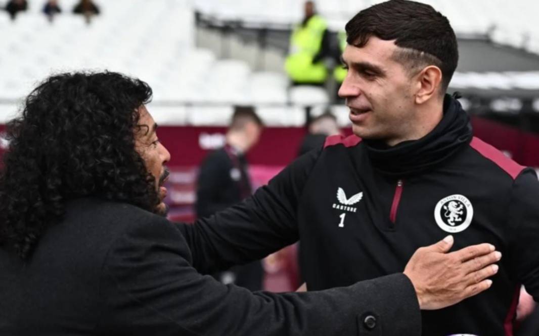 Lluvia de halagos de Higuita para el Dibu Martínez en la previa con Colombia: "Cada día más enamorado de él"