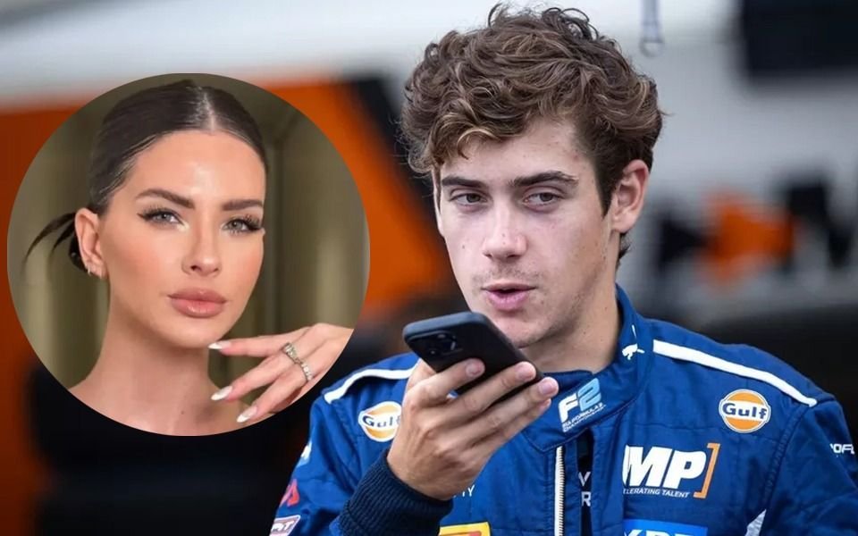 El guiño de La China Suárez a Franco Colapinto y la reacción del piloto de F1