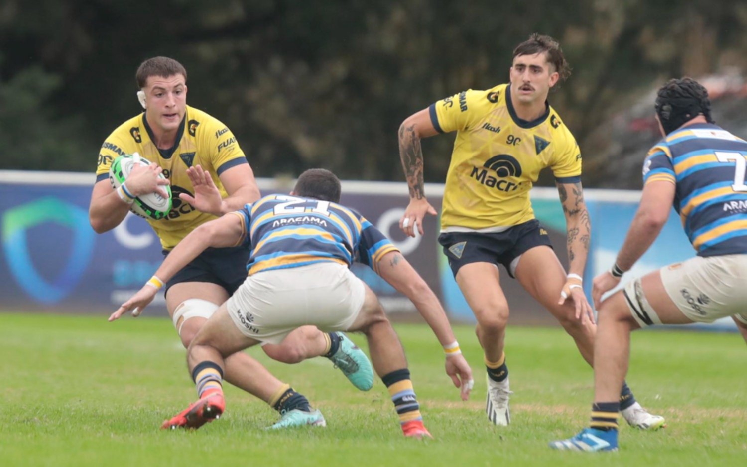 El rugby de la Región: victorias de La Plata RC y Universitario y caída de Albatros
