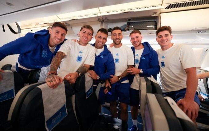 Argentina llegó a Colombia y Scaloni define los titulares para el encuentro por eliminatorias