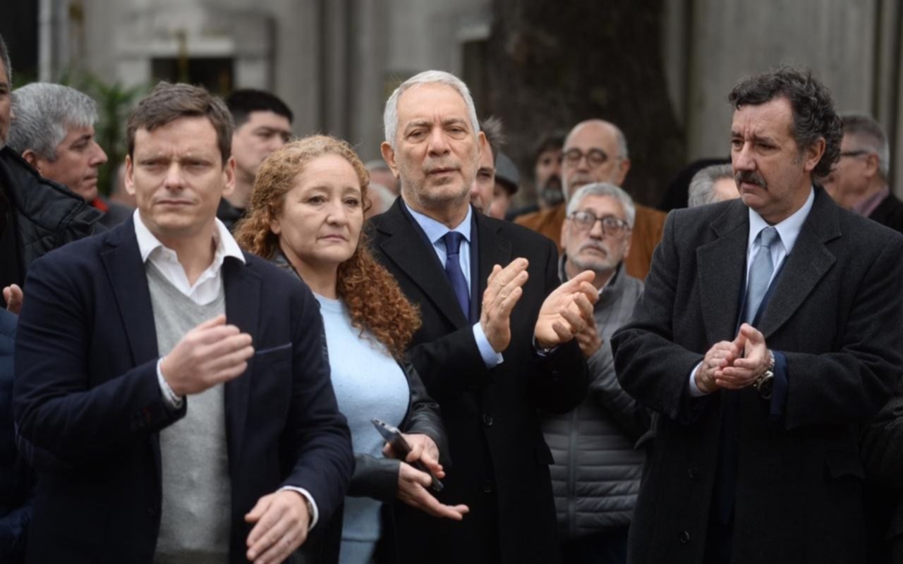 Alak participó de un homenaje a Balbín, a 43 años de su fallecimiento