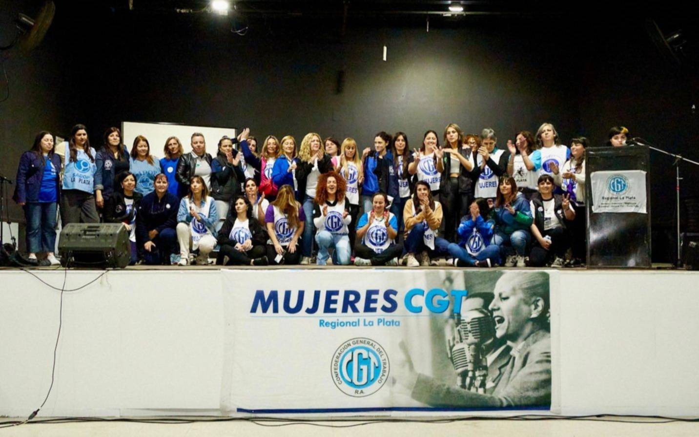 Se realizó el 2º plenario de mujeres de la CGT Regional La Plata