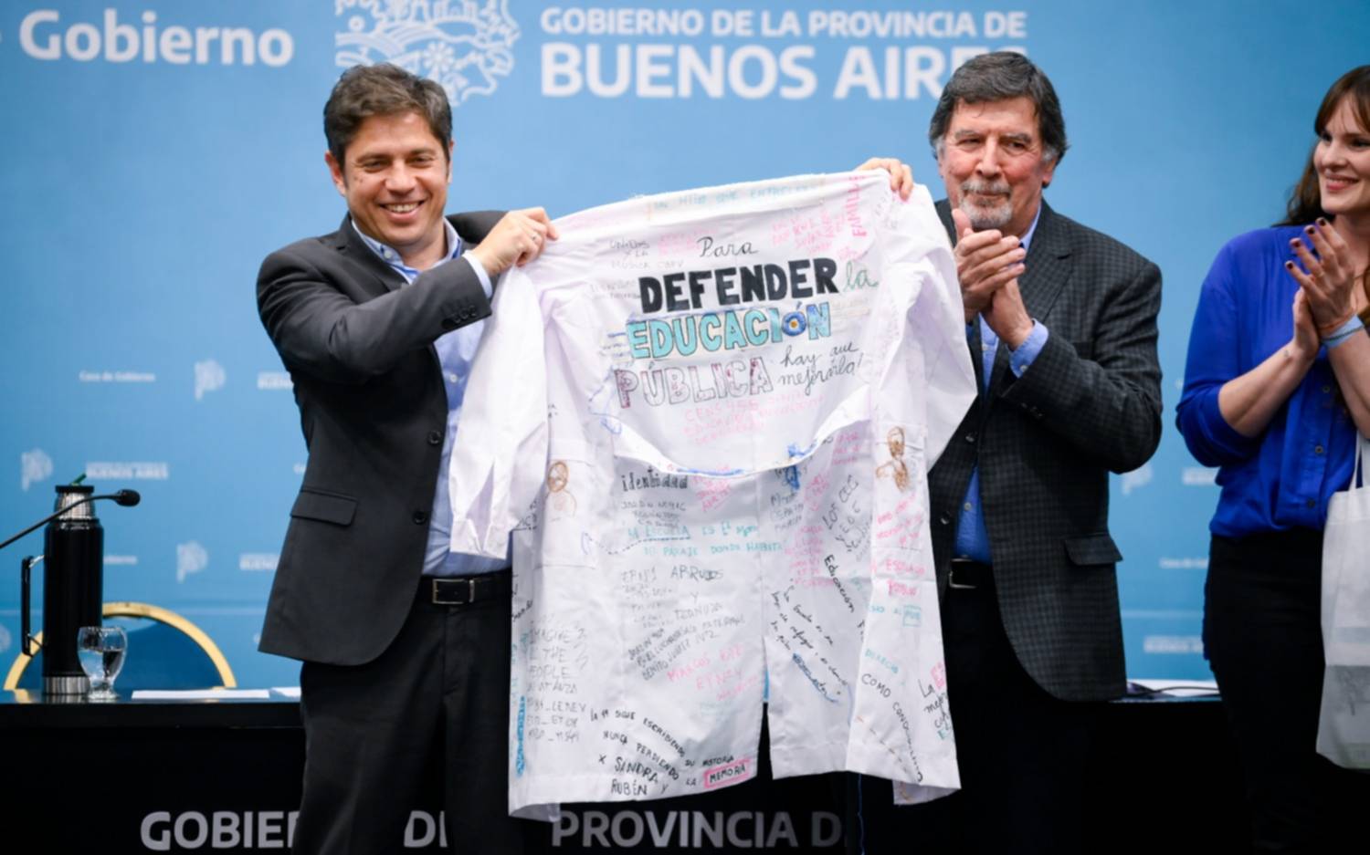 Axel Kicillof anunció un proyecto que busca establecer la obligatoriedad de la educación desde los tres años