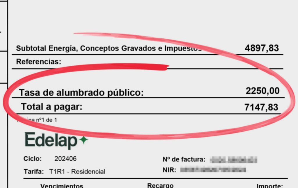 Ya no cobrarán cargos municipales en boletas de luz y gas: cuál quitarán en La Plata y cómo impactará