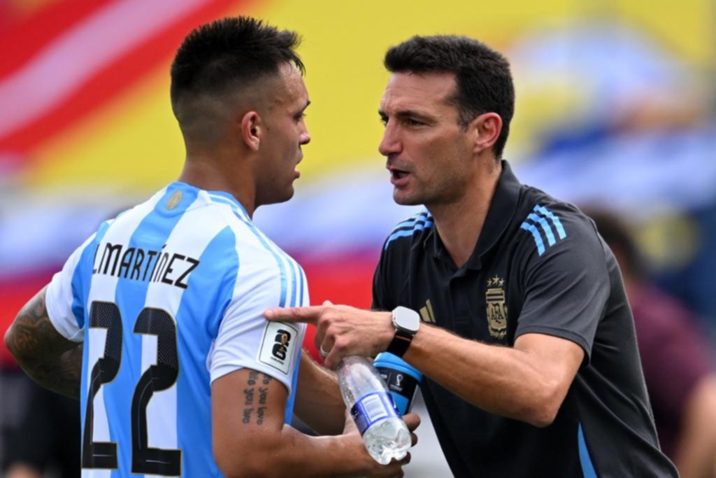 Scaloni y el penal “Debió ver la jugada completa desde el inicio”