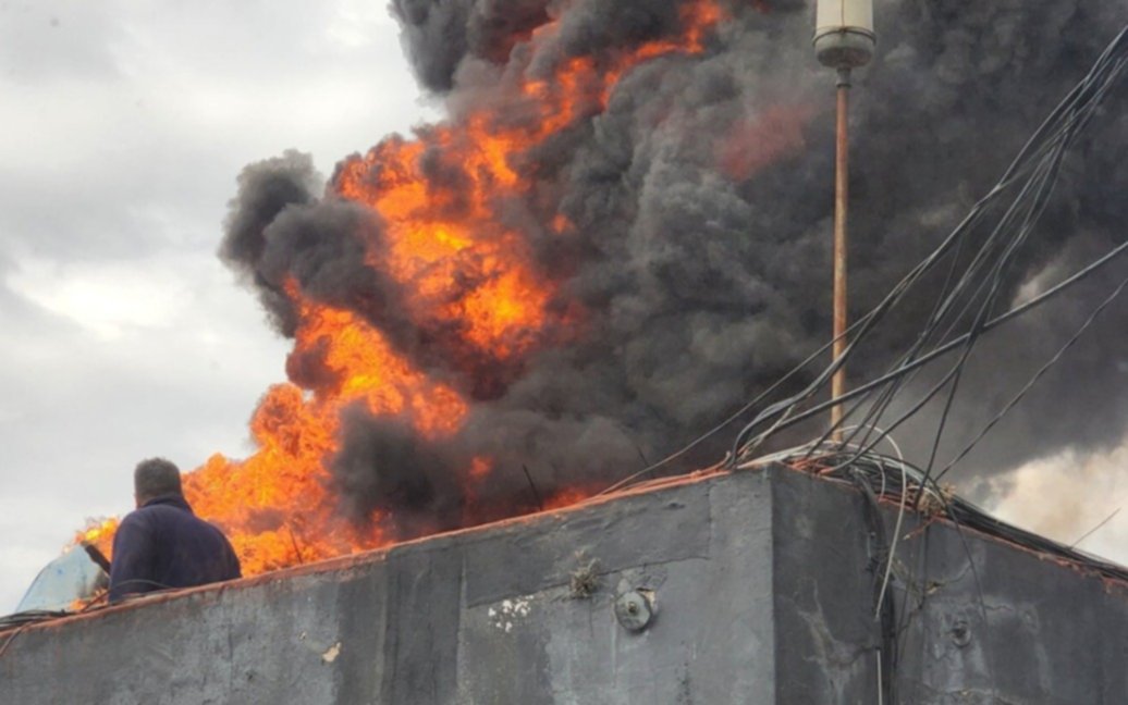 Retiro: se incendió un edificio y hay dos personas internadas