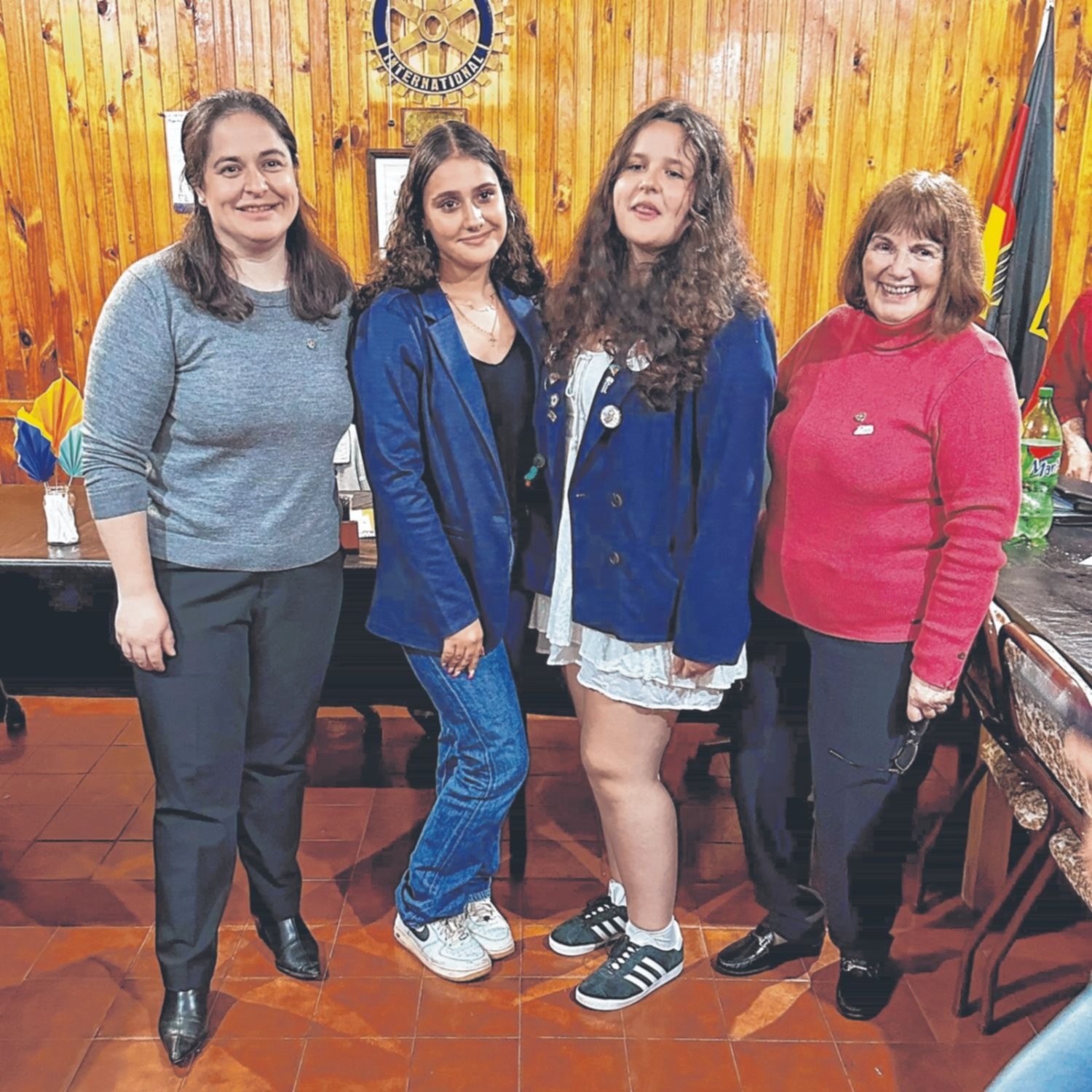 Intercambio cultural de jóvenes en el Rotary Los Hornos