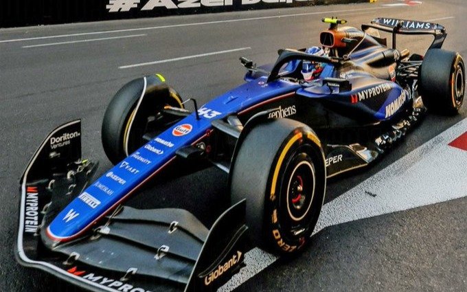 Franco Colapinto, voló en la clasificación de la Fórmula 1: largará 9° en el Gran Premio de Azerbaiyán