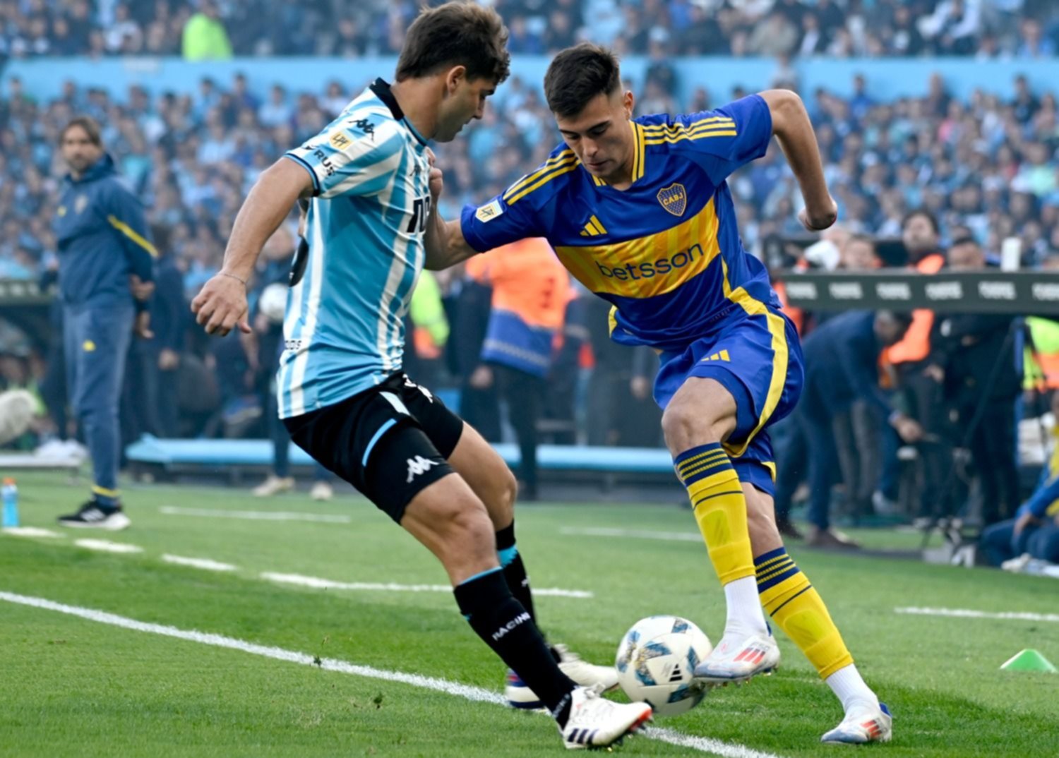 Boca Juniors vs Racing.- La Academia se lo dio vuelta al Xeneize y le ganó 2 a 1 en el Cilindro de Avellaneda