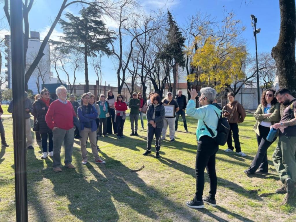 Expedición vecinal para preservar los árboles