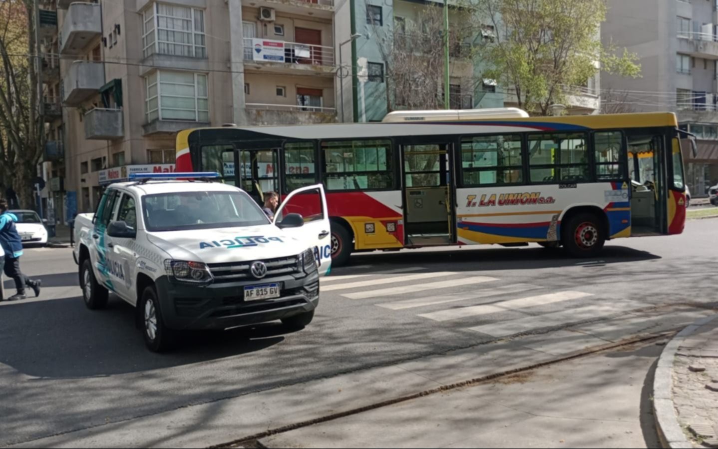 Un micro de la Línea 202 atropelló a una mujer en La Plata