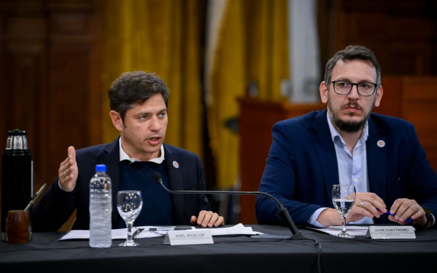 Kicillof y Cuattromo firmaron convenios para la compra de bienes de capital en municipios 