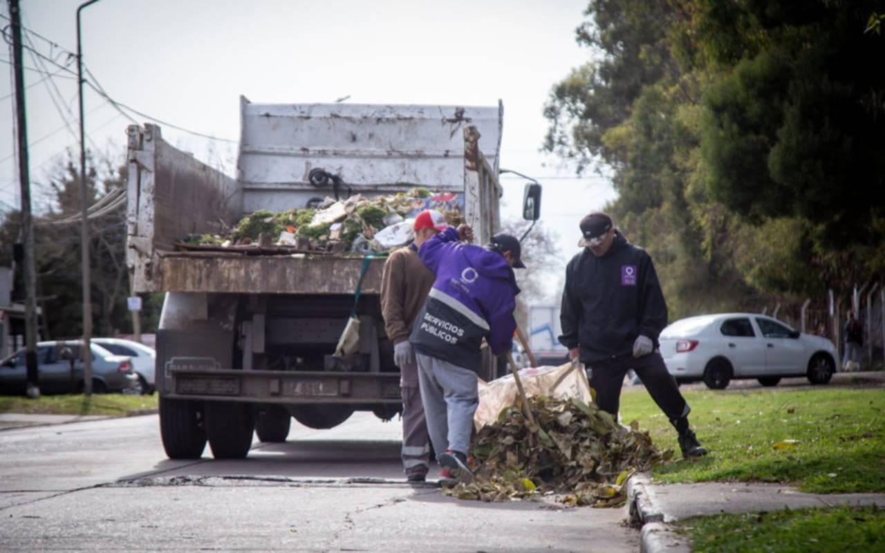 Operativo de limpieza exhaustiva en Quilmes