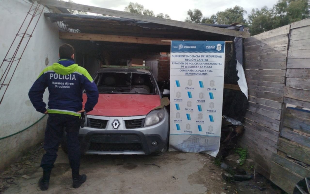 Lisandro Olmos: allanamiento en un taller mecánico con autopartes robadas
